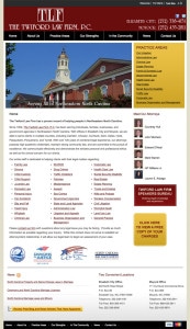 Responsive Website Design for North Carolina Attorneys twiford-law-desktop