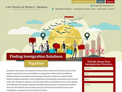 Law Firm Website design for Law Office of Renee C. Re…