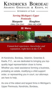 Mobile Friendly Law Firm Website Design