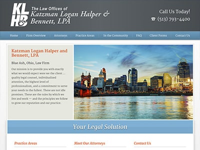 Law Firm Website design for The Law Offices of Katzma…