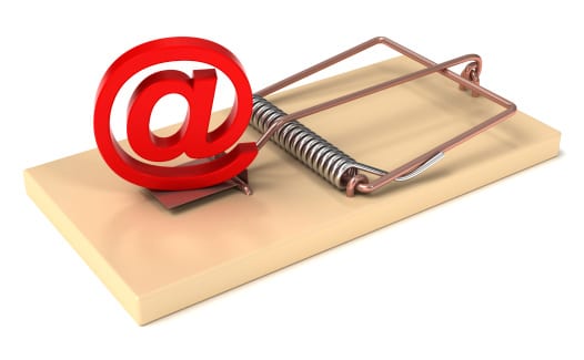 Free e-mail in a Mousetrap