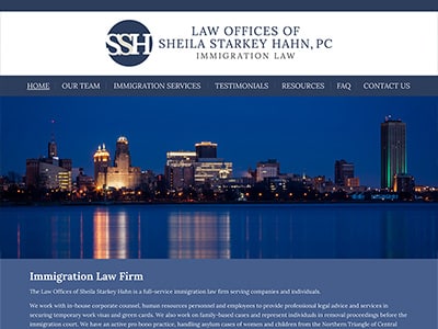 Law Firm Website design for Law Offices of Sheila Sta…