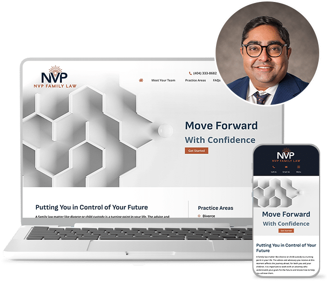 Law Firm Website for NVP Family Law