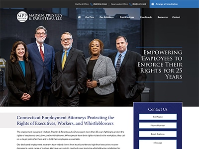 Law Firm Website design for Madsen, Prestley & Parent…