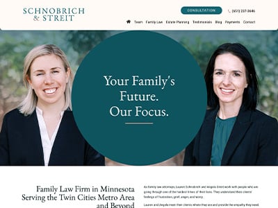 Website Design for Schnobrich & Streit LLC