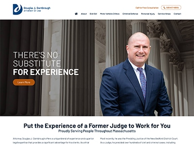 Law Firm Website design for Douglas J. Darnbrough Att…