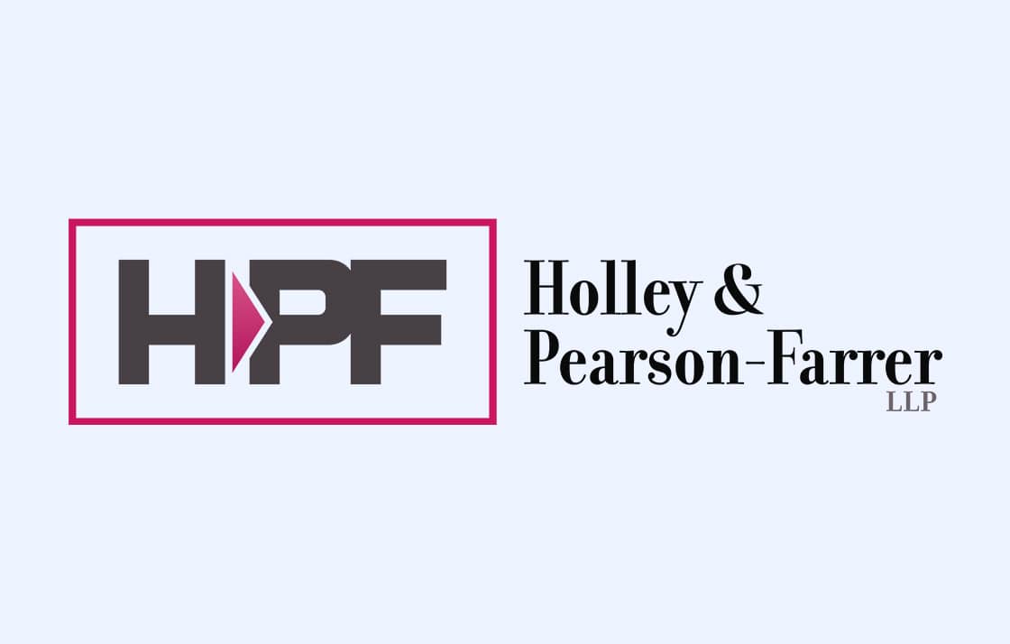 Law Firm Website design for Holley Pearson Farrer