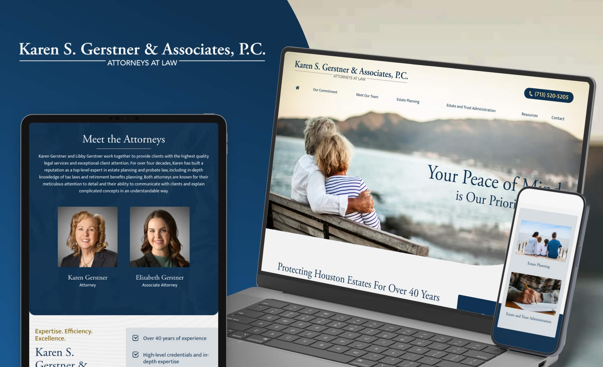 Website Design for Karen S. Gerstner & Assoc…