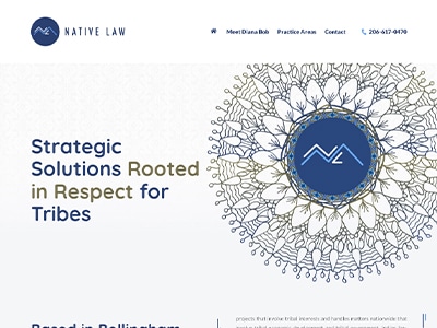 Website Design for Native Law PLLC