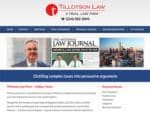 Dallas TX Law Firm Website Design