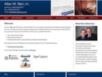 Website Design for Michigan Social Security Disability Law Firm Allan W. Ben